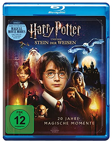 Blu-ray - Harry Potter und der Stein der Weisen - Jubiläums-Edition mit Magical Movie Modus [Blu-ray]