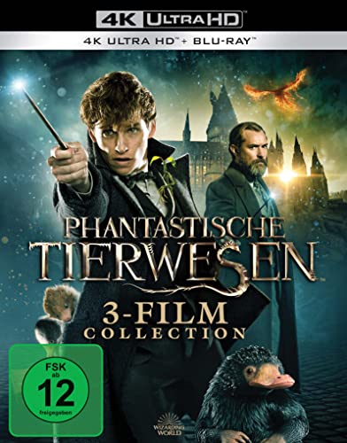 Blu-ray - Phantastische Tierwesen 3-Film Collection Ultra HD