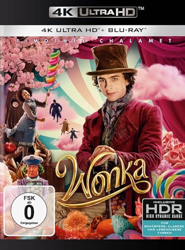 Blu-ray - Wonka Ultra HD (+ Blu-ray)