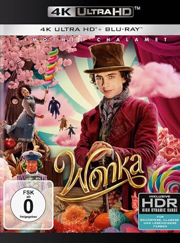 Blu-ray - Wonka Ultra HD (  Blu-ray)