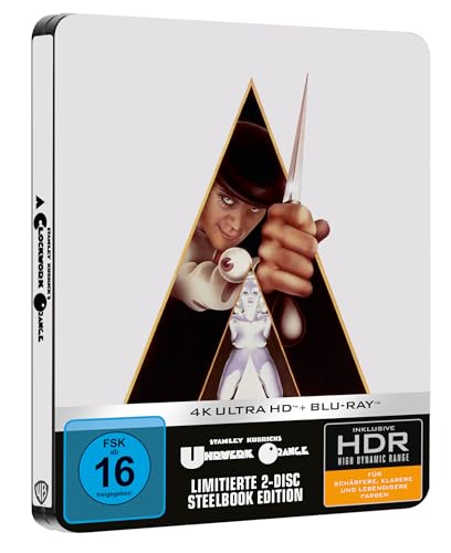 Blu-ray - Uhrwerk Orange Ultra HD ( Blu-ray) (Limited 2-Disc Steelbook Edition)