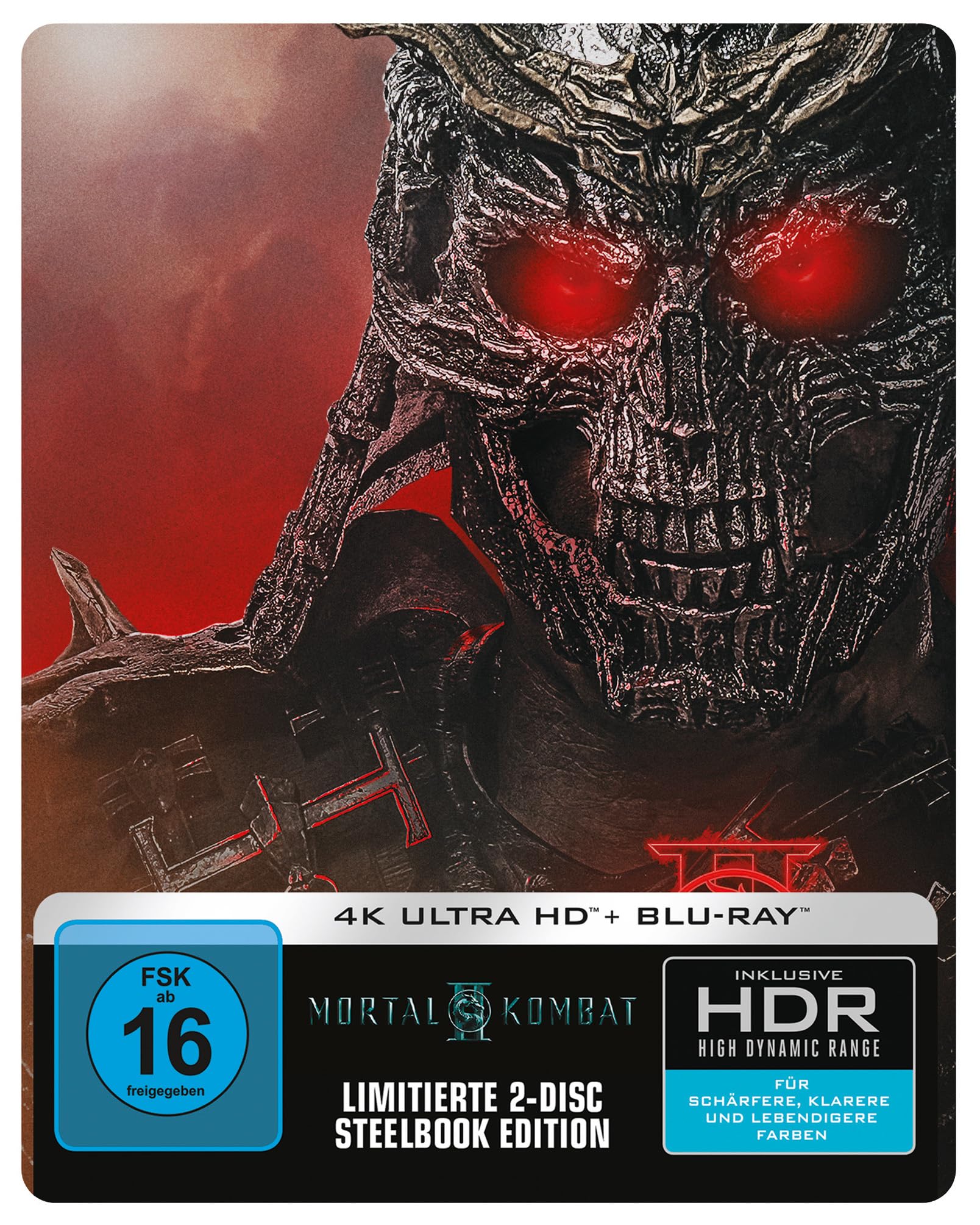 Blu-ray - Mortal Kombat II Ultra HD (  Blu-ray) (Limited 2-Disc Steelbook Edition)