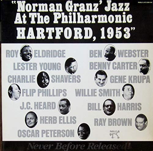 Peterson , Oscar Quartet / Young , Lester Quintet   - 'Norman Granz' Jazz At The Philharmonic HARTFORD, 1953 (Vinyl)
