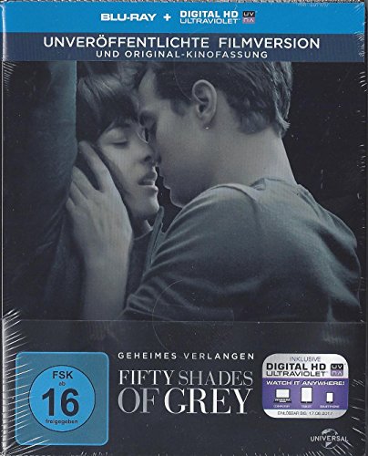 Blu-ray - Fifty Shades of Grey - Geheimes Verlangen (Steelbook Edition)