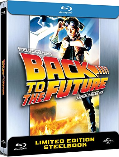 - Zurück in die Zukunft, Steelbook, Blu-ray, Back to the Future, Zavvi exklusiv, nur 3.000 Exemplare, Uncut, Regionfree
