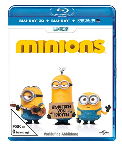 Blu-ray - Minions  (+3D-Blu-ray) (+Blu-ray)