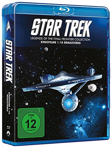 Blu-ray - Star Trek I-X - Die Kinofilme 1-10 - Legends of the Final Frontier Collection (10 Blu-rays)