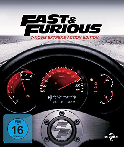 Blu-ray - Fast & Furious 1-7 + neue Bonus-Disc - Blu-ray (Digibook)