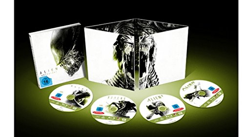 Blu-ray - Alien Anthology 1-4 - Exklusiv Nummerierte Sonderedition (Limited Edition) - Blu-ray