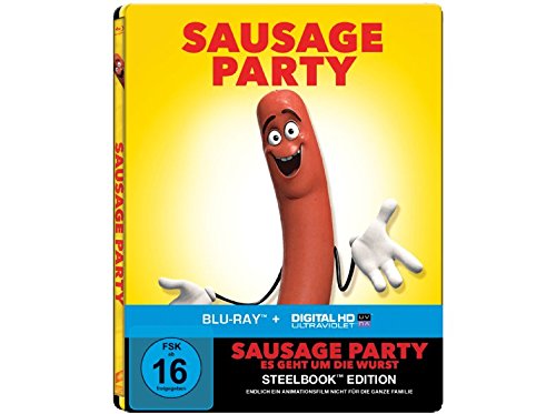 Blu-ray - Sausage Party - Es geht um die Wurst - Exklusiv Limited Steelbook Edition (Deutsch inkl.Ultraviolet Digital) - Blu-ray