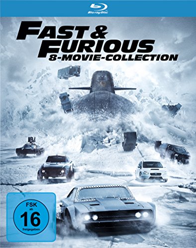 Blu-ray - Fast & Furious - 8-Movie-Collection