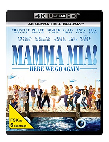  - Mamma Mia! Here We Go Again  (4K Ultra HD) (+ Blu-ray 2D)