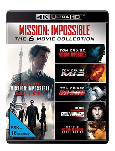  - Mission: Impossible The 6 Movie Collection - Limited Boxset 4K UHD [Blu-ray] (exklusiv bei amazon.de)