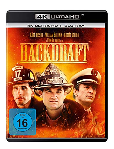  - Backdraft - Männer, die durchs Feuer gehen  (4K Ultra HD) (+ Blu-ray 2D)