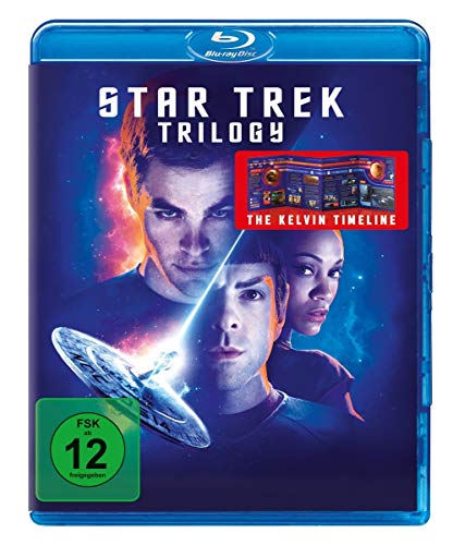 Pine, Chris, Quinto, Zachary, Nimoy, Leonard, Bana, Eric, Greenwood, Bruce, Saldana, Zoe, Pegg, Simon, Yelchin, Anton, Urban, Karl, Abrams, J.J., Lin, Justin, Pine, Chris, Quinto, Zachary - Star Trek - 3 Movie Collection (Blu-ray)