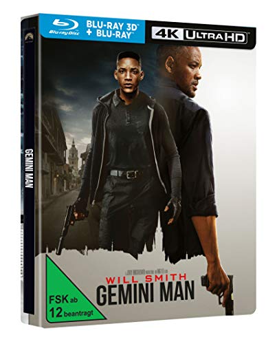 - Gemini Man limitiertes Steelbook (3D Blu-ray, 4K UHD, DVD)