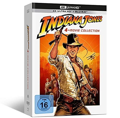 Blu-ray - Indiana Jones – 4-Movie Collection - limited Edition (4K UHD) [Blu-ray]