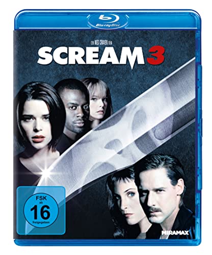 Campbell, Neve, Arquette, David, McCarthy, Jenny, Posey, Parker, Arquette, Courteney Cox, Cox, Courteney, Craven, Wes, Campbell, Neve, Arquette, David - Scream 3 [Blu-ray]