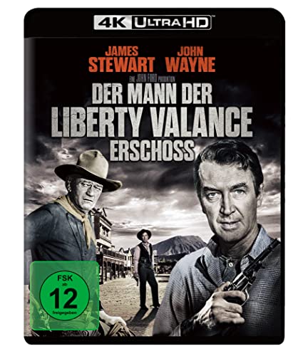 Wayne, John, O'Brien, Edmond, Stewart, James, Marvin, Lee, Miles, Vera, Devine, Andy, Murray, Ken, Ford, John, Wayne, John, O'Brien, Edmond - Der Mann, der Liberty Valance erschoss (+ Blu-ray 2D)