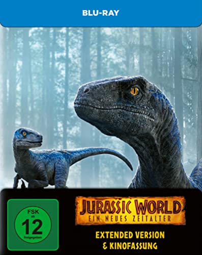 Chris Pratt, Bryce Dallas Howard, Sam Neil, Laura Dern, Jeff Goldblum, Colin Trevorrow - Jurassic World: Ein neues Zeitalter - Blu-ray - Steelbook