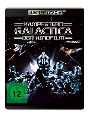 Greene, Lorne, Hatch, Richard, Benedict, Dirk, Milland, Ray, Ayres, Lew, Seymour, Jane, Colla, Richard A., Greene, Lorne, Hatch, Richard - Kampfstern Galactica [4K Ultra HD] + [Blu-ray 2D]