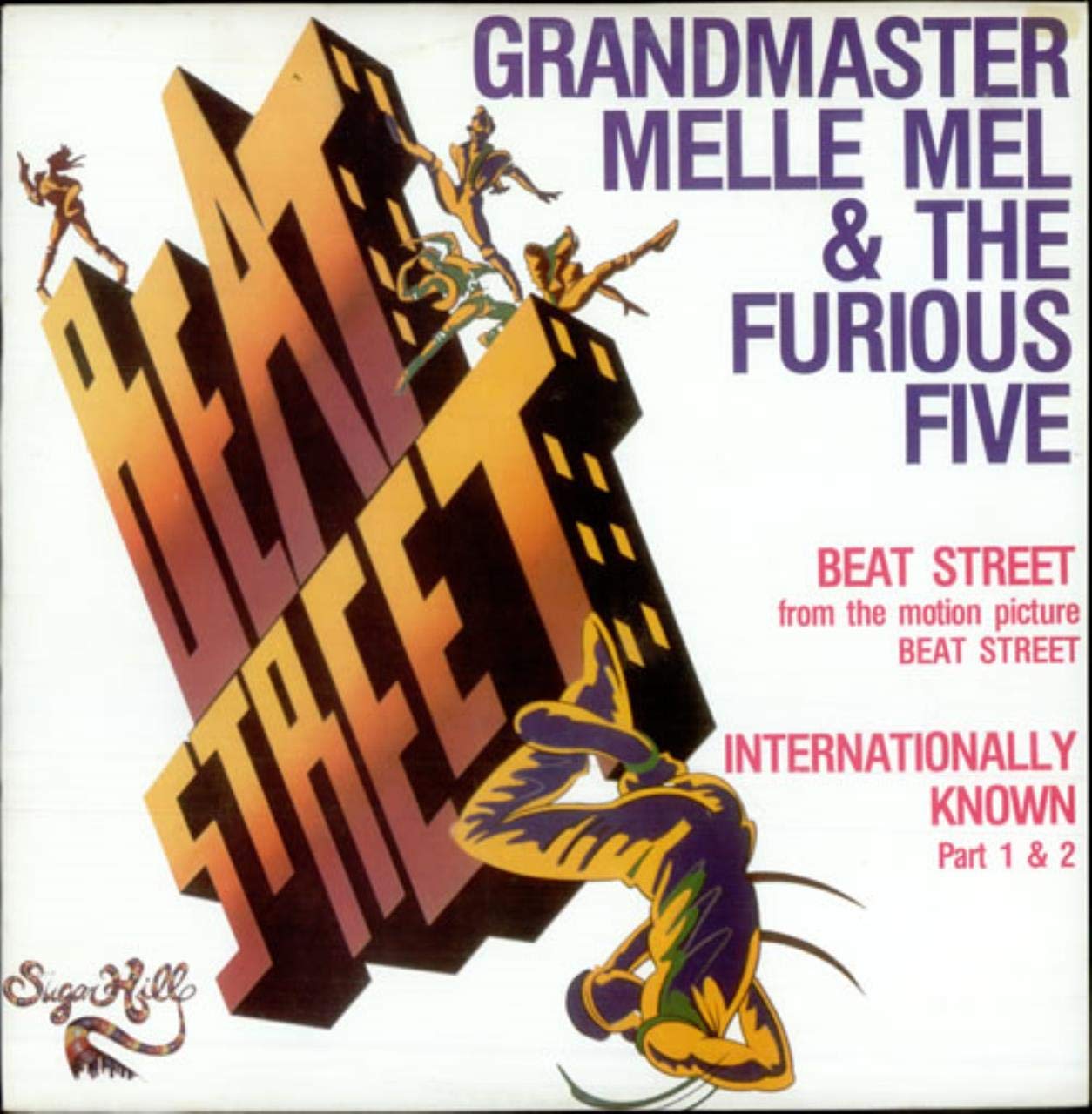 Grandmaster Melle Mel & The Furious Five - Beat Street / Internationally Known (OST) (12') (Maxi (Vinyl)