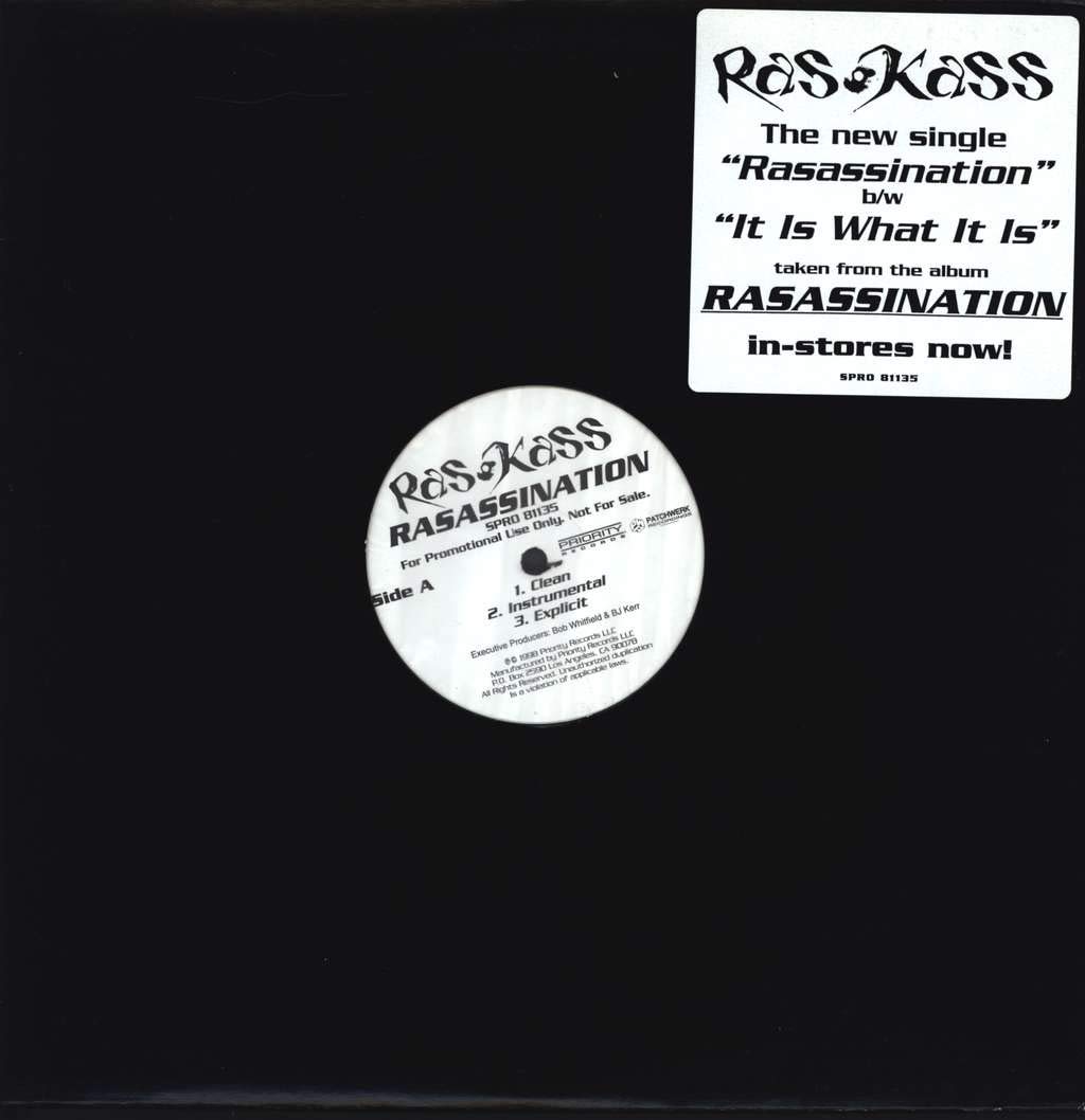 Ras Kass - Rasassination / It Is What It Is (12'') (Maxi) (Vinyl)
