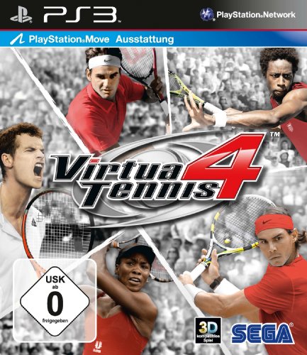 - Virtua Tennis 4 (Move Unterstützung)