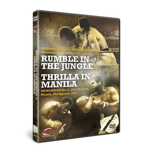 - Muhammad Ali GREATEST FIGHTS (Rumble in the Jungle 1974 Thrilla (Thriller) in Manila 1975) Joe Frazier,George Foreman