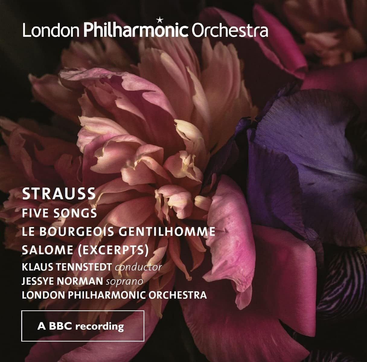 Strauss , Richard   - Five Songs / Le Bourgeois Gentilhomme / Salome (Excerpts) (Tennstedt, Norman, LPO)