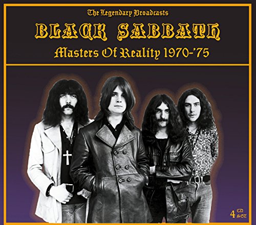 Black Sabbath - BLACK SABBATH - MASTERS OF REALITY 1970-'75: THE LEGENDARY BROADCASTS - 4 CD SET