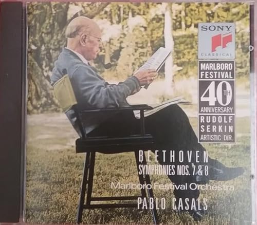 Beethoven , Ludwig van - Symphonies Nos. 7 & 8 (Casals, Marlboro Festival Orchestra)