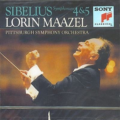 Sibelius , Jean - Symphonie Nr. 4 & 5 (Lorin Maazel, Pittsburgh Symphoy Orchestra)