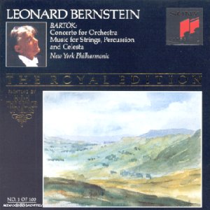 Bartok , Bela - Concerto for Orchestra; Music for Strings, Percussion and Celesta (Bernstein - The Royal Edition)