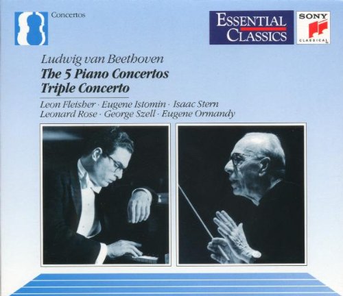 Beethoven , Ludwig van - The 5 Piano Concertos / Triple Concerto (Fleischer, Istomin, Stern, Rose, Szell, Ormandy)