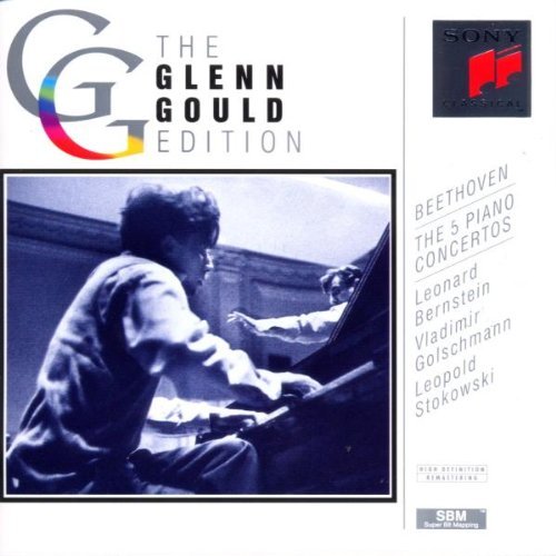 Gould , Glenn - Beethoven: The 5 Piano Concertos (Bernstein, Golschmann, Stokowski) (The Glenn Gould Edition)