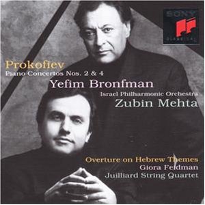 Prokofiev , Sergei - Piano Concertos Nos. 2 & 4 (Bronfman, Mehta)