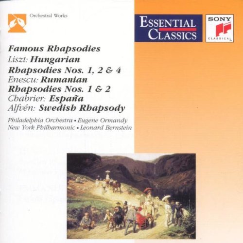 Sampler - Famous Rhapsodies: Liszt, Enescu, Chabrier, Alfen (Bernstein)