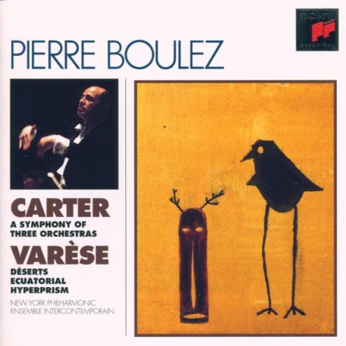 Boulez , Pierre - Boulez-Edition: Carter / Varese