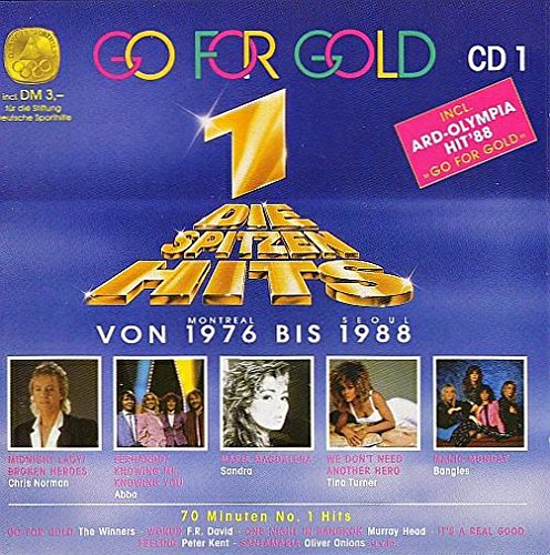 Go for Gold CD1-ARD Olympia: 18 No.1 Hits (1976-1988) - Winners, F.R. David, Real Life, Abba, Sandra, Oliver Onions, Desireless..