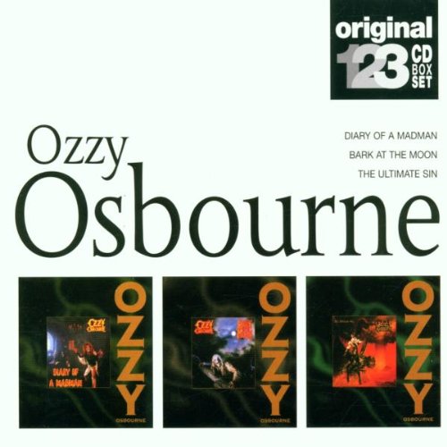 Osbourne , Ozzy - Diary Of A Madman / Bark At The Moon / The Ultimate Sin (Original 123 CD BOX SET)