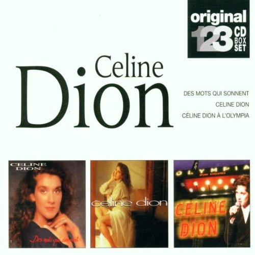 Dion , Celine - o. Titel / Des Mots qui sonnet / A L'Olympia (Original 123 CD Box Set)