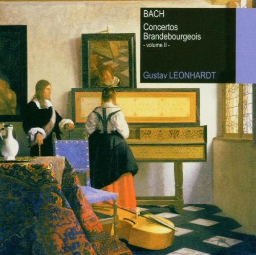 Bach , Johann Sebastian - Concertos Brandenboureois 2 (Leonhardt)