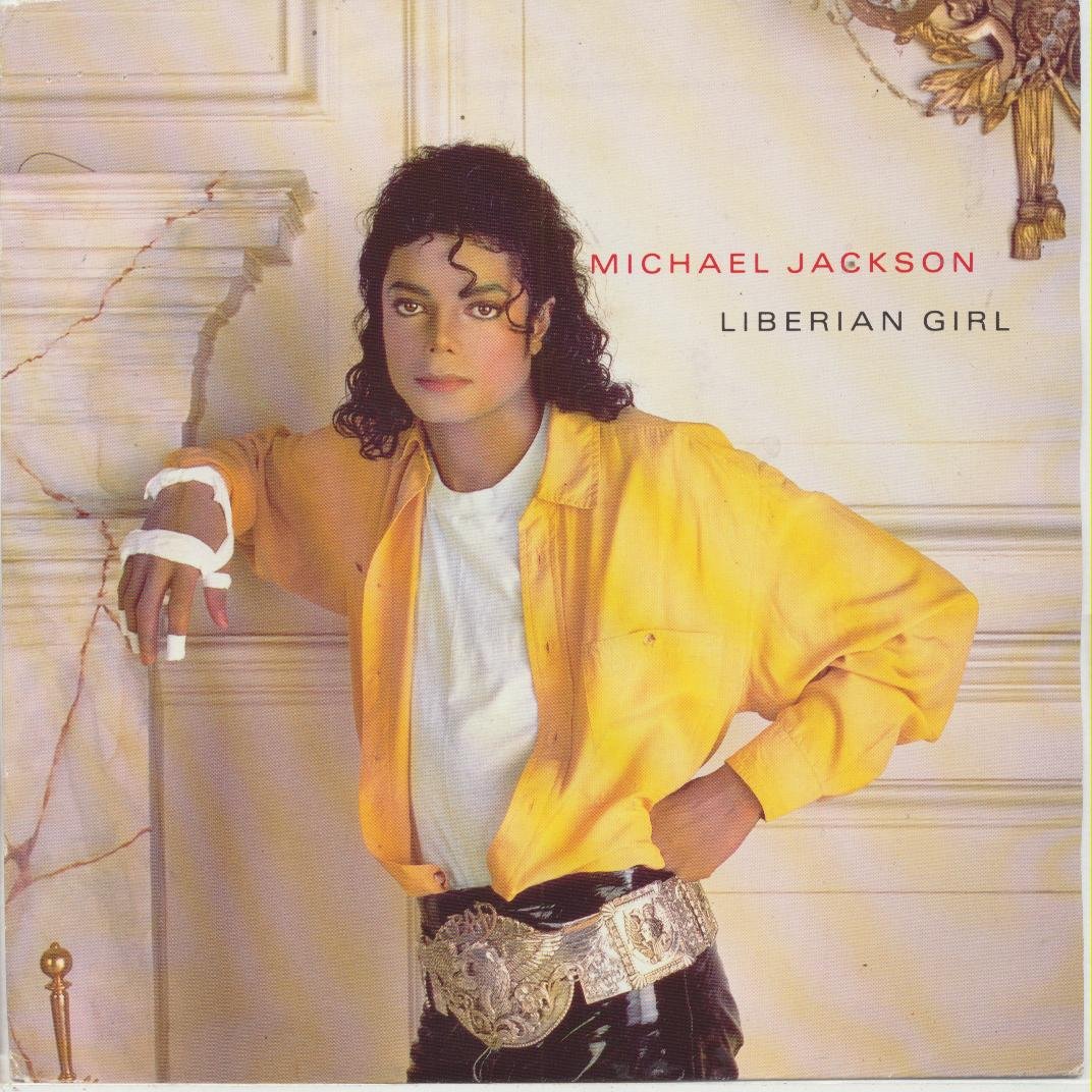 Jackson , Michael   - Liberian girl [Vinyl Single]
