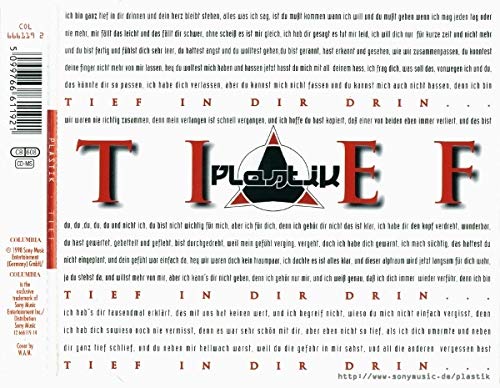 Plastik - Tief (Maxi)