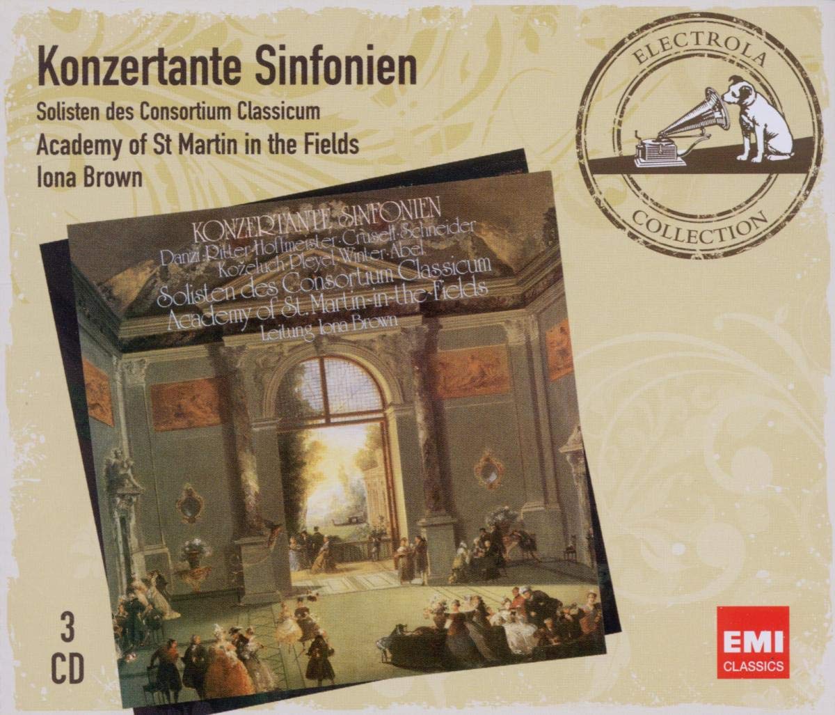Brown , Iona & Solisten des Consortium Classicum - Konzertante Sinfonien von Crusell, Schneider, Danzi, Hoffmeister, Ritter, von Winter, Abel, Pleyel, Kozeluch)