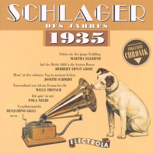 Sampler - Schlager des Jahres 1935