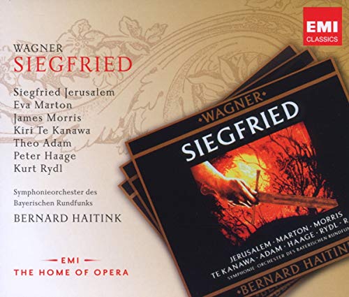 Wagner , Richard - Siegfried (GA) (Jerusalem, Marton, Morris, Te Kanawa, Adam, Haage, Rydl, Haitink)