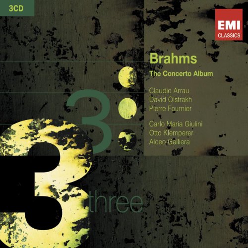 Claudio Arrau, David Oistrach, Pierre Fournier, Johannes Brahms, Carlo Maria Giulini, Otto Klemperer - The Concerto Album