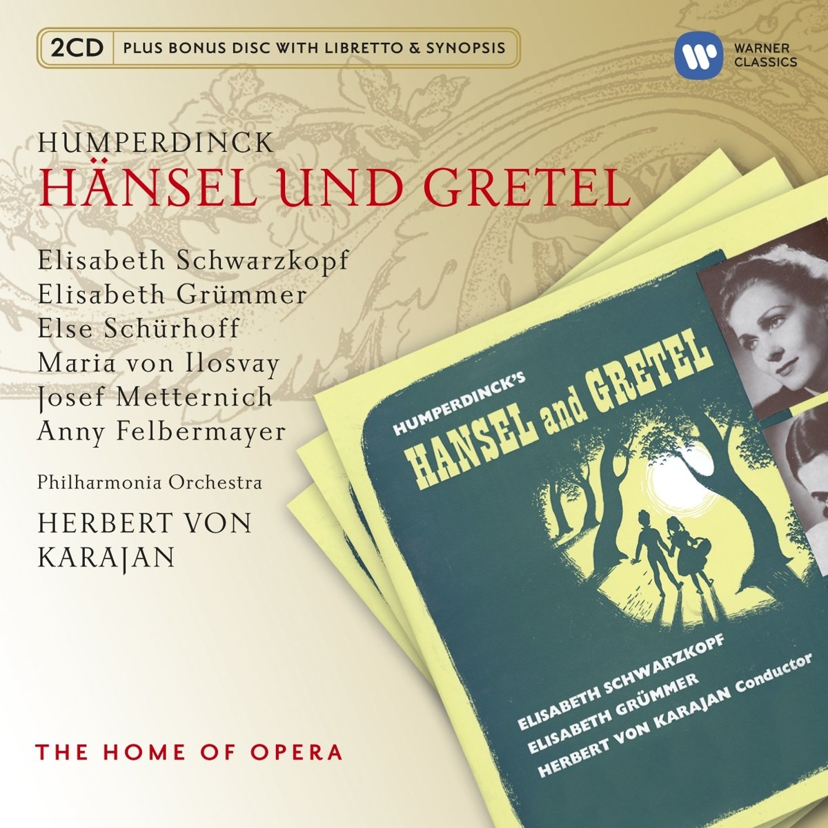 Humperdinck , Engelbert - Hänsel und Gretel (Schwarzkopf, Grümmer, Schürhoff, Philharmonia Orchetra, Karajan)